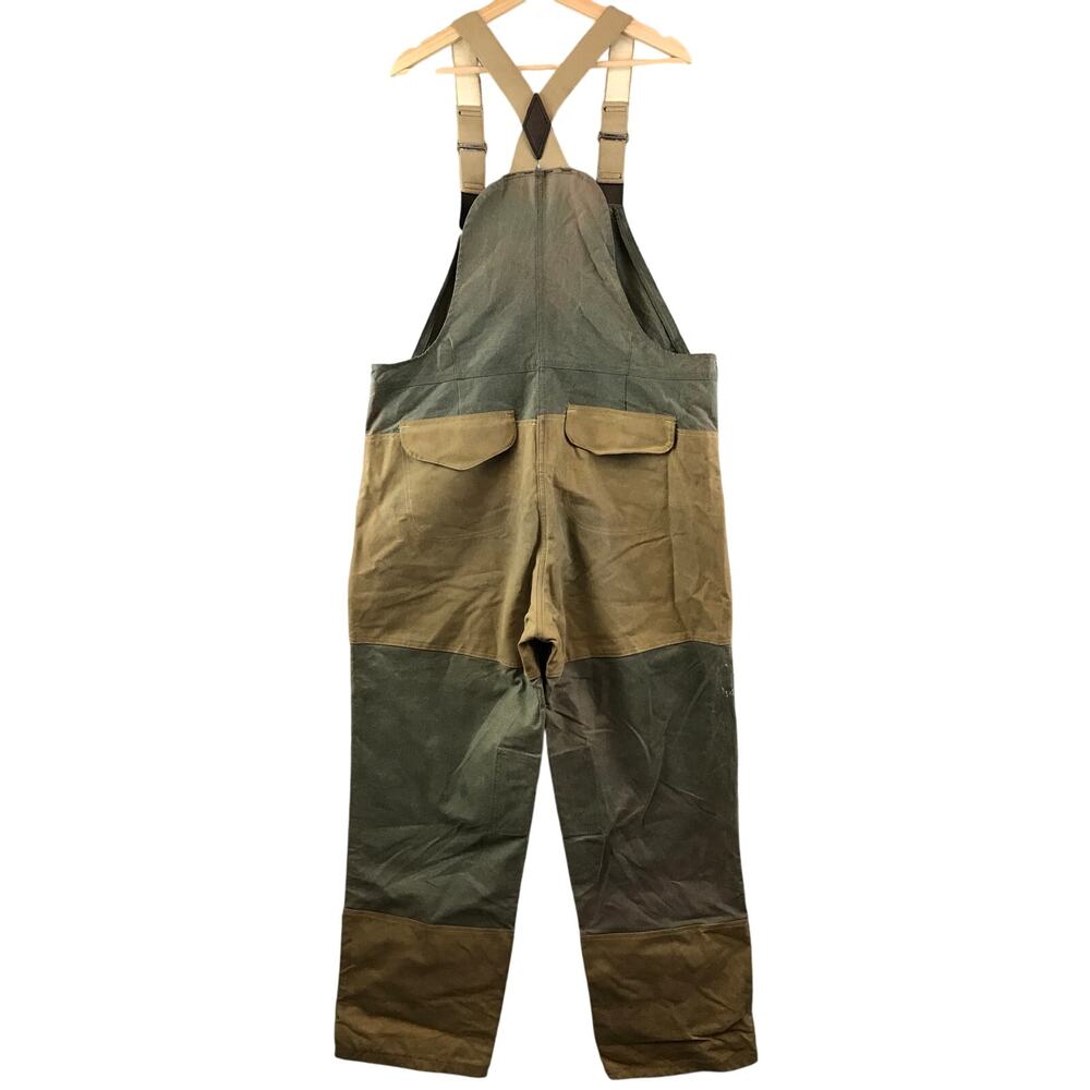 C.C.‎ Filson  Oil Wax Double Hunting Bib Overalls Size 40
